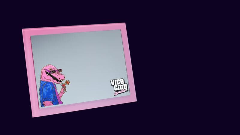 Macca the Gator Magnetic Mirror — © Rockstar Games