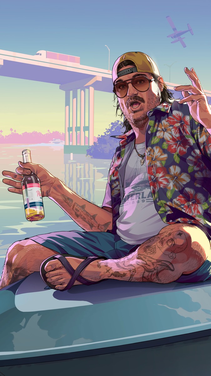 Cal Hampton — official artwork © Rockstar Games